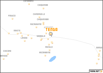 map of Tenda