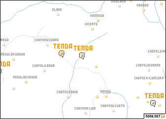 map of Tenda