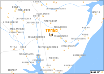 map of Tenda