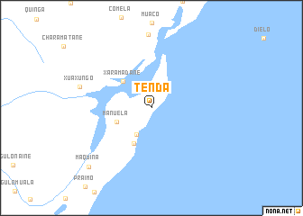 map of Tenda