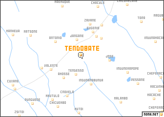 map of Tendobate