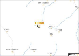 map of Tendo