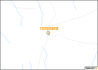 map of Tendrara