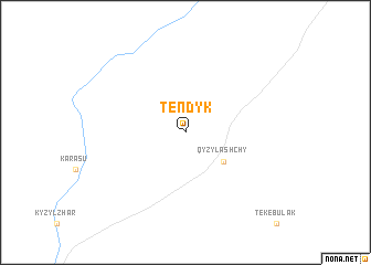 map of Tendyk
