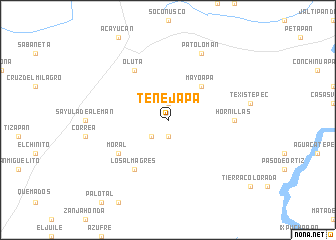 map of Tenejapa