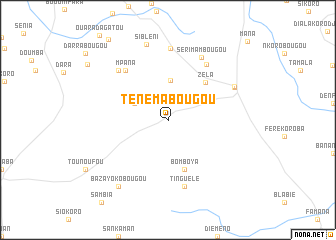 map of Ténémabougou