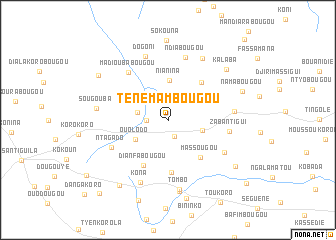 map of Ténémambougou