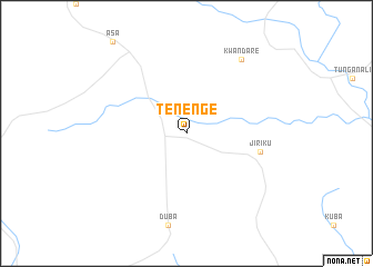 map of Tenenge
