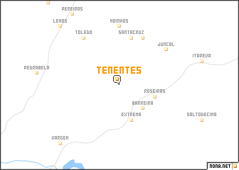 map of Tenentes