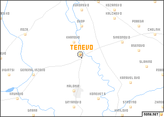 map of Tenevo