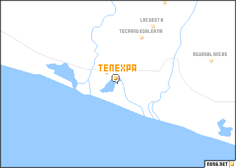 map of Tenexpa