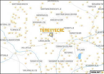 map of Tenexyecac