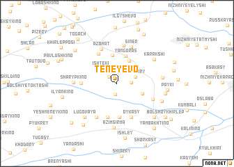 map of Teneyevo