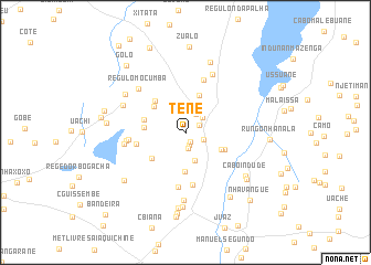 map of Tene
