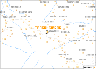 map of Tengahgirang