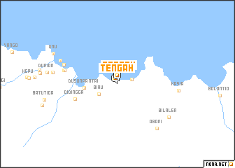 map of Tengah