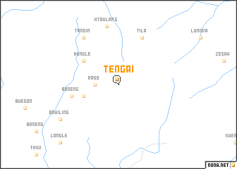 map of Tengai