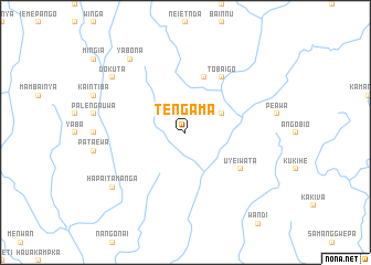map of Tengama