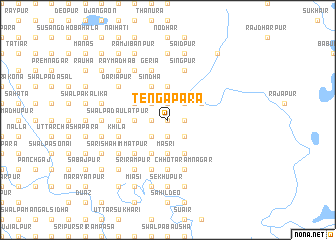 map of Tengāpāra