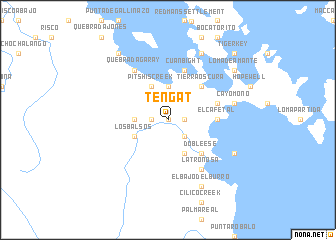 map of Ten Gat