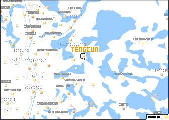 map of Tengcun