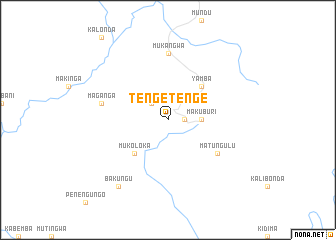 map of Tengetenge