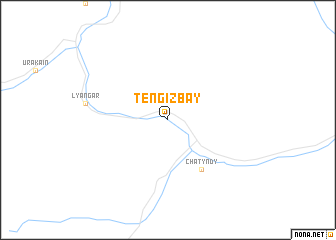 map of Tengizbay