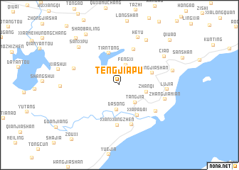 map of Tengjiapu