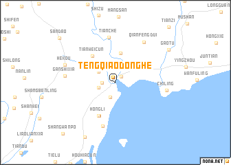 map of Tengqiaodong He