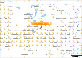 map of Tengrakhola