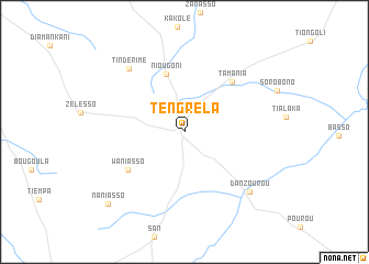 map of Tengrela