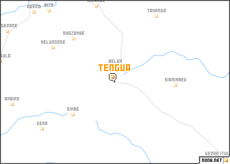 map of Têngua