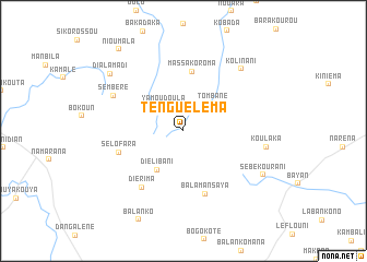 map of Ténguéléma