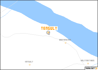 map of Tenguly