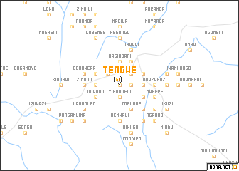 map of Tengwe