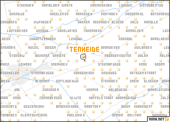 map of Tenheide