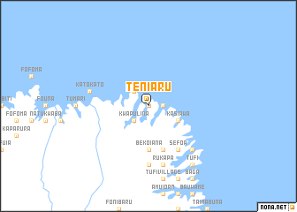 map of Teniaru