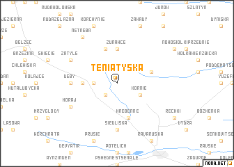 map of Teniatyska