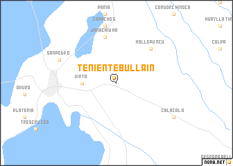 map of Teniente Bullaín