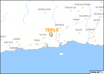 map of Tenilo
