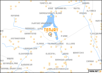 map of Tenjay