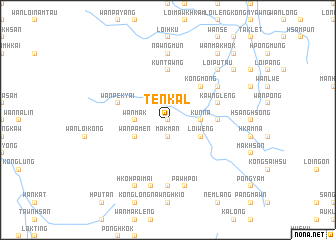 map of Tenkal