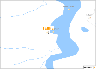 map of Tenke