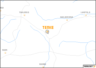 map of Tenke