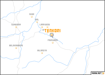map of Tenkori