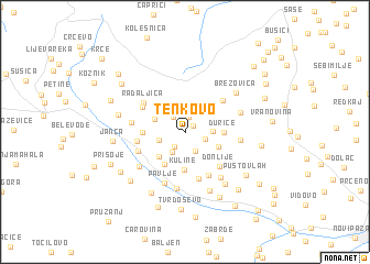 map of Tenkovo