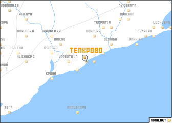 map of Tenkpobo