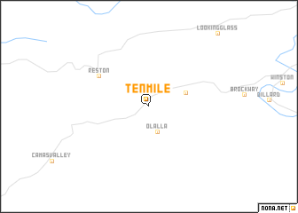 map of Tenmile