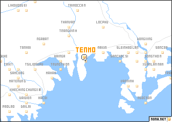 map of Ten Mo