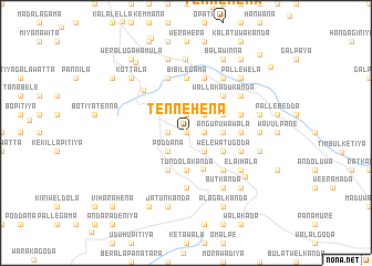 map of Tennehena